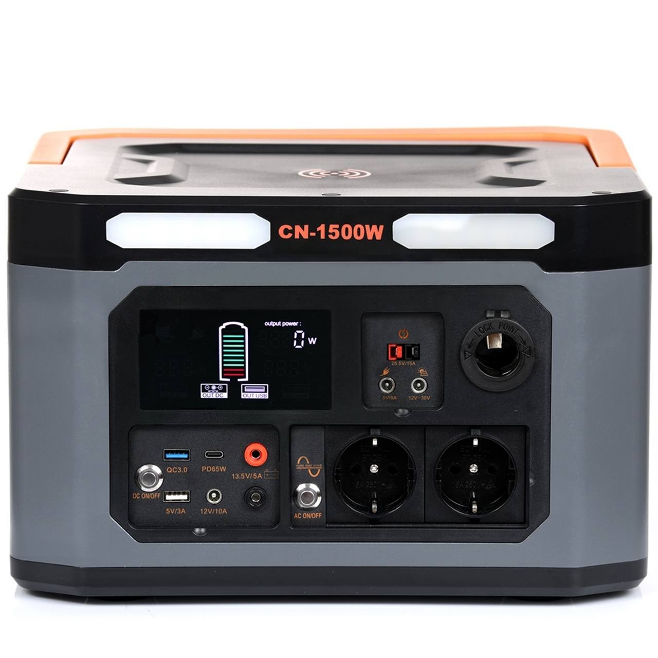 Портативная электростанция 1500W Power Station CN-1500 Гигантский ...