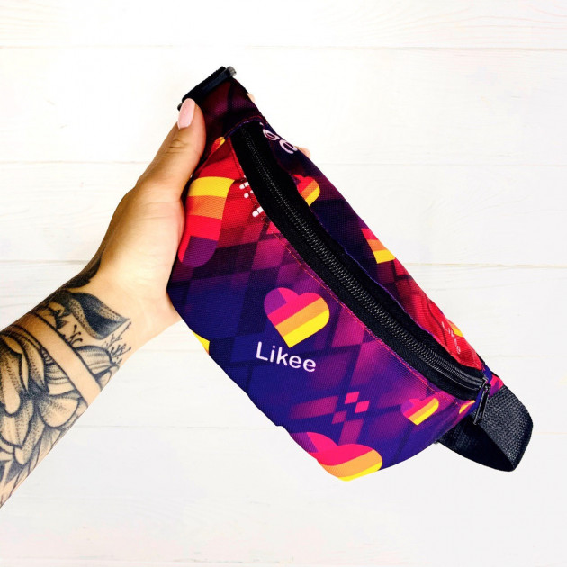 

Сумка на пояс (бананка) стильная, емкая барсетка для телефона и документов TOP TOP "Likee"