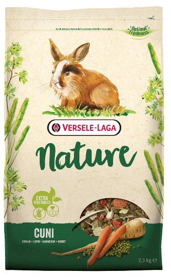 VERSELE-LAGA Cuni Adult Complete 8kg Pokarm dla królików + VERSELE LAGA  Crock Complete Carrot - przysmak z marchewką dla królików i gryzoni 50g