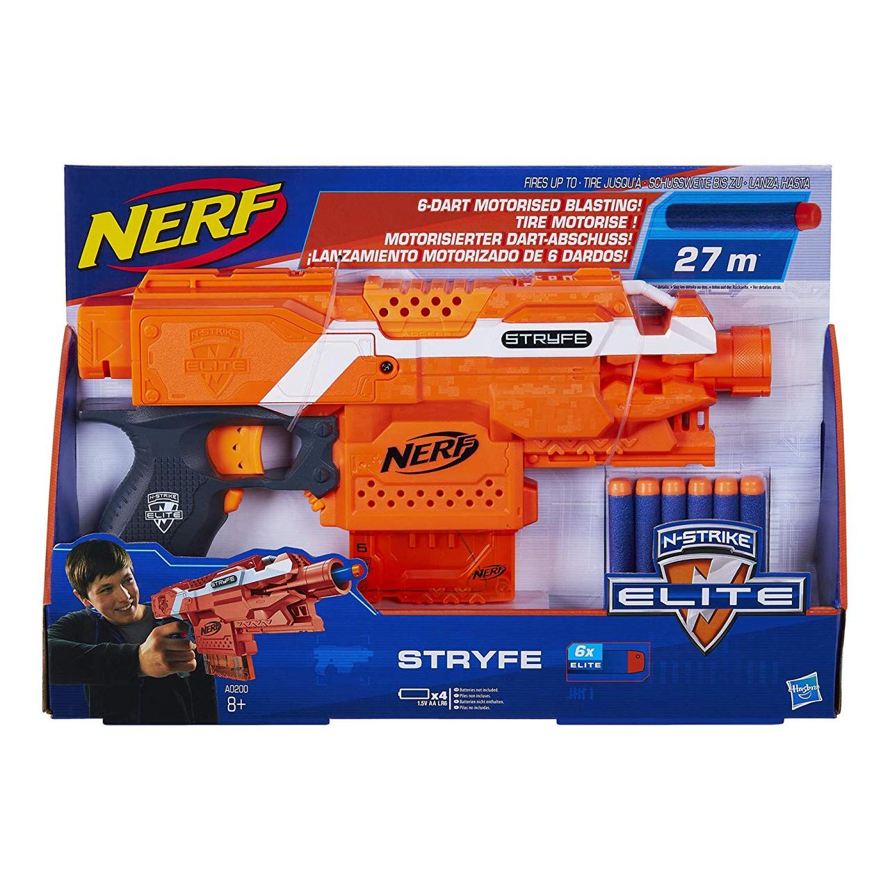 

Бластер Нерф Элит Страйф NERF N-Strike Elite Stryfe A0200