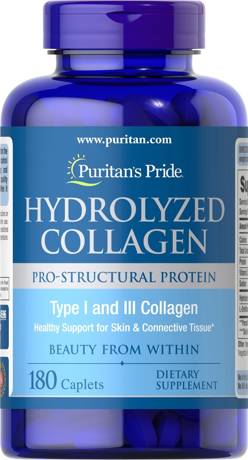 Гидролизованный коллаген Puritan's Pride Hydrolyzed Collagen (Type I ...