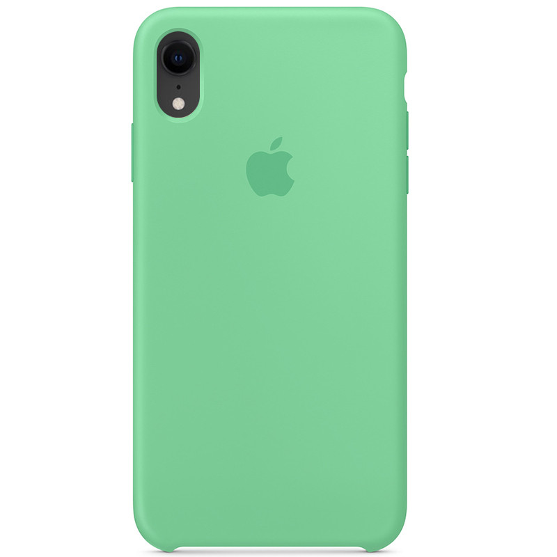 

Чехол Epik Silicone case (AAA) для Apple iPhone XR (6.1") Зеленый/Spearmint