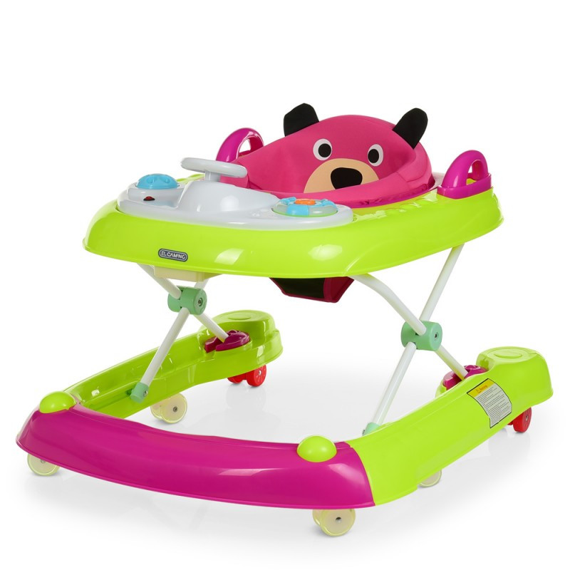 

Детские ходунки El Camino ME-1055-Bright-Pink