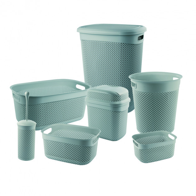 

Набор для ванной комнаты Ucsan plastik Drop Design M-3029 7 предметов