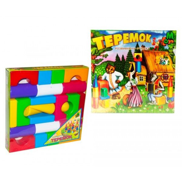 

Кубики "Теремок" (24 элемента) 12084