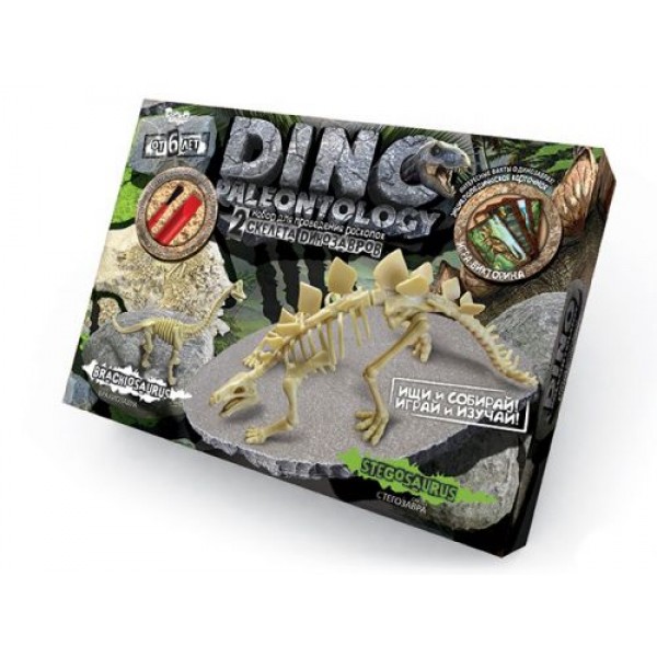 

Набор для проведения раскопок "DINO PALEONTOLOGY", "Стегозавр", DP-01-01 DP-01-01,02,0