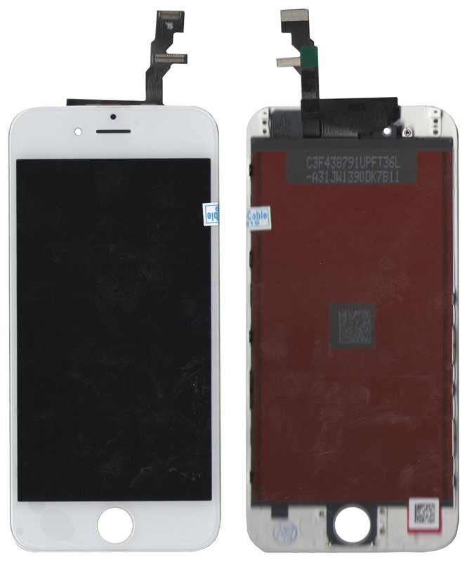 

Дисплей (модуль) iPhone 6 с cенсором белый White ААА