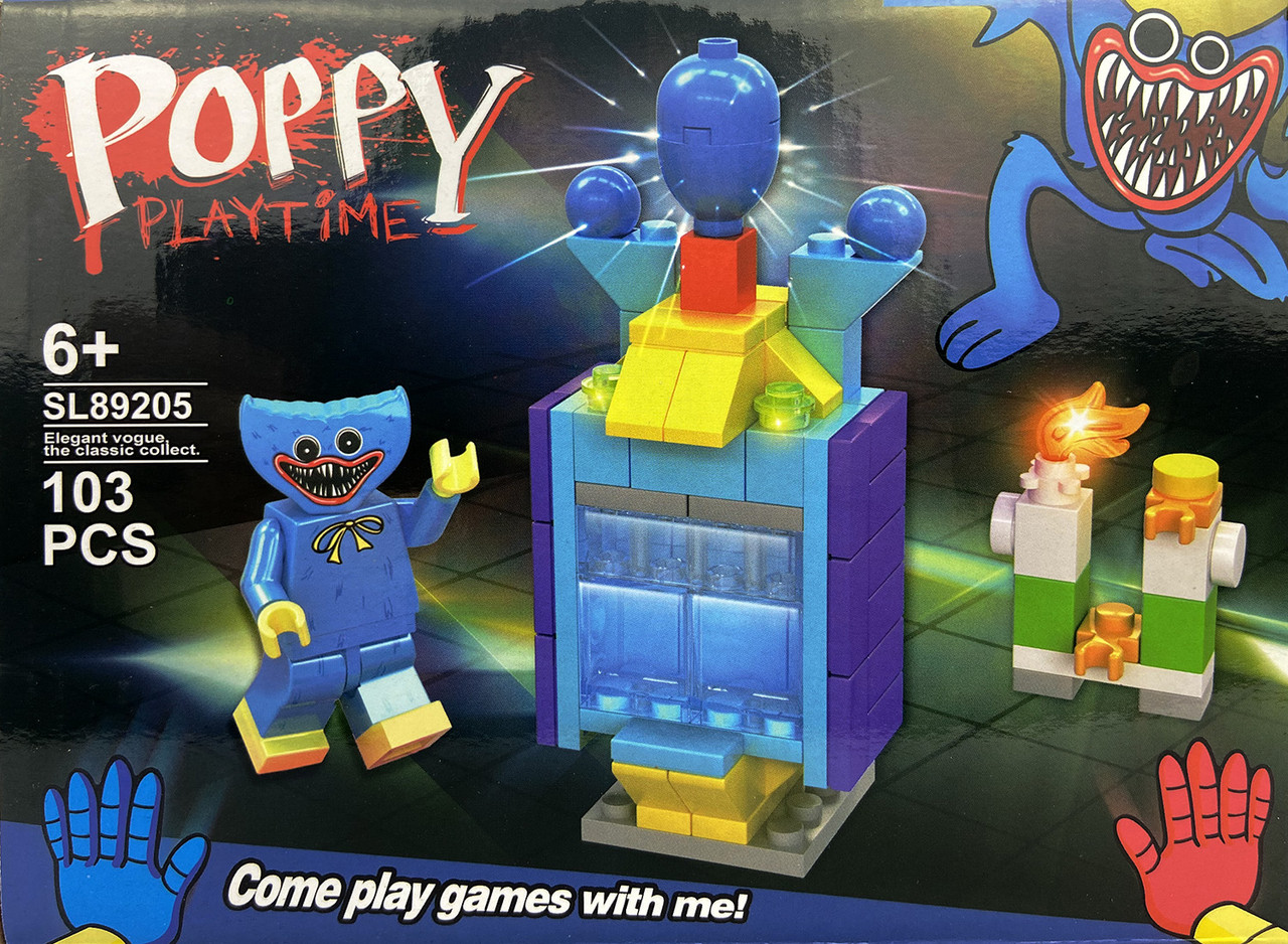 Конструктор POPPY Playtime Хагги Вагги , Huggy Wuggy (103 дет.) SL89205-2 –  фото, отзывы, характеристики в интернет-магазине ROZETKA от продавца:  Potter Story | Купить в Украине: Киеве, Харькове, Днепре, Одессе,  Запорожье, Львове