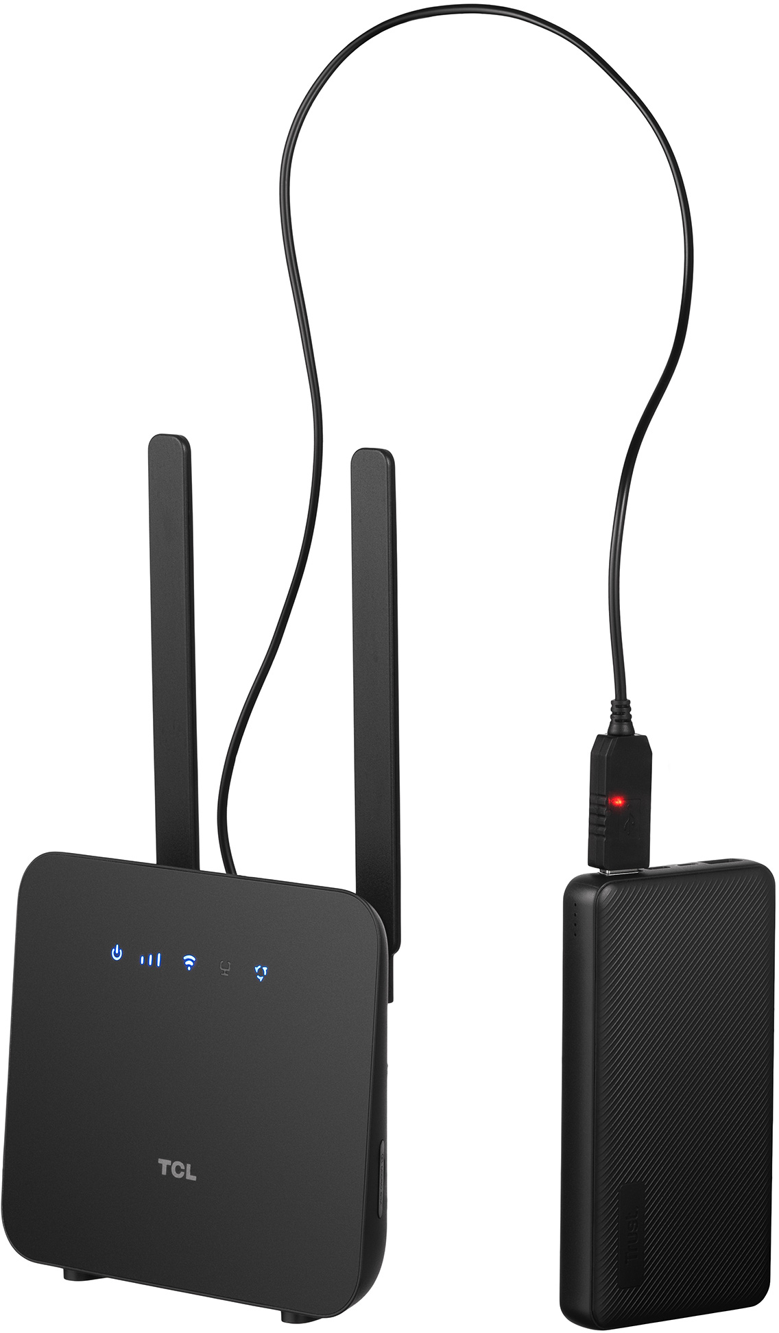 Маршрутизатор TCL LINKHUB (HH42CV2) + Powerbank 15000 mAh + USB кабель ...