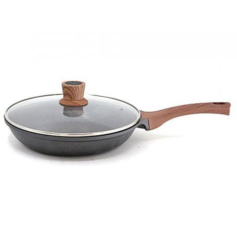 

Сковорода традиційна з кришкою Vissner 28см VSNR-7700-28