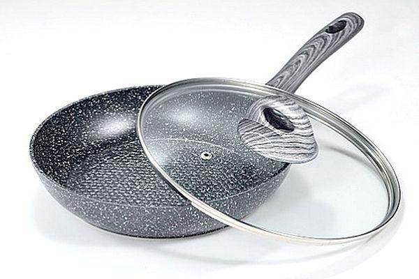 

Сковорода традиційна з кришкою Vissner 28см VSNR-7552-28