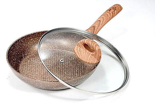 

Сковорода традиційна з кришкою Vissner 24см VSNR-7553-24