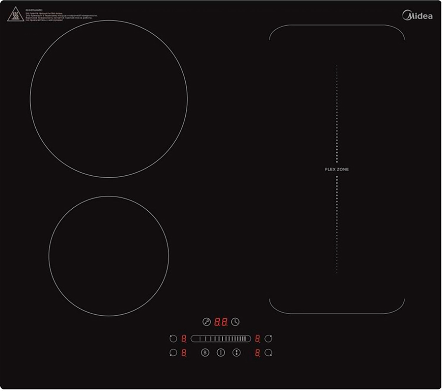 Варочная поверхность индукционная MIDEA MC-IF7454AJ1C-A – низкие цены ...