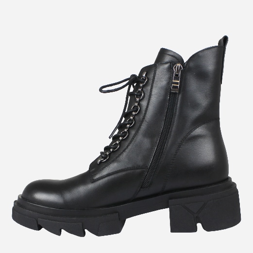 Акция на Жіночі зимові черевики високі Blizzarini 21G067-B117-NP332B 39 24.5 см Чорні от Rozetka