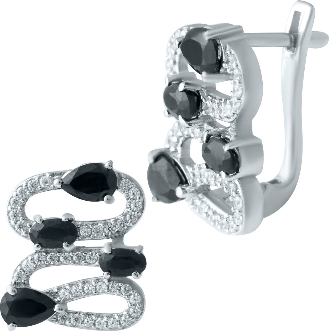 

Серебряные серьги SilverBreeze с натуральным сапфиром 1924730, размер