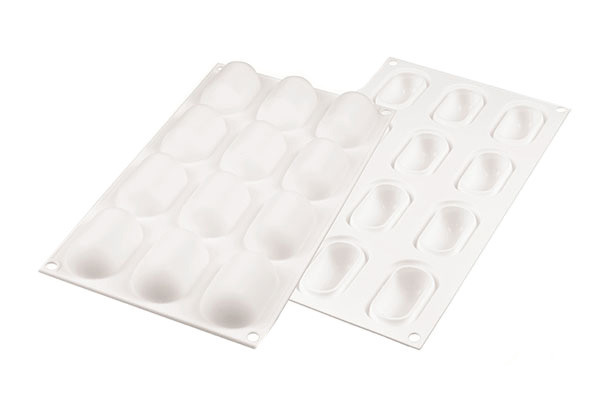 

Форма силиконовая 58x29,5 мм h 23 мм Silikomart Pillow 30