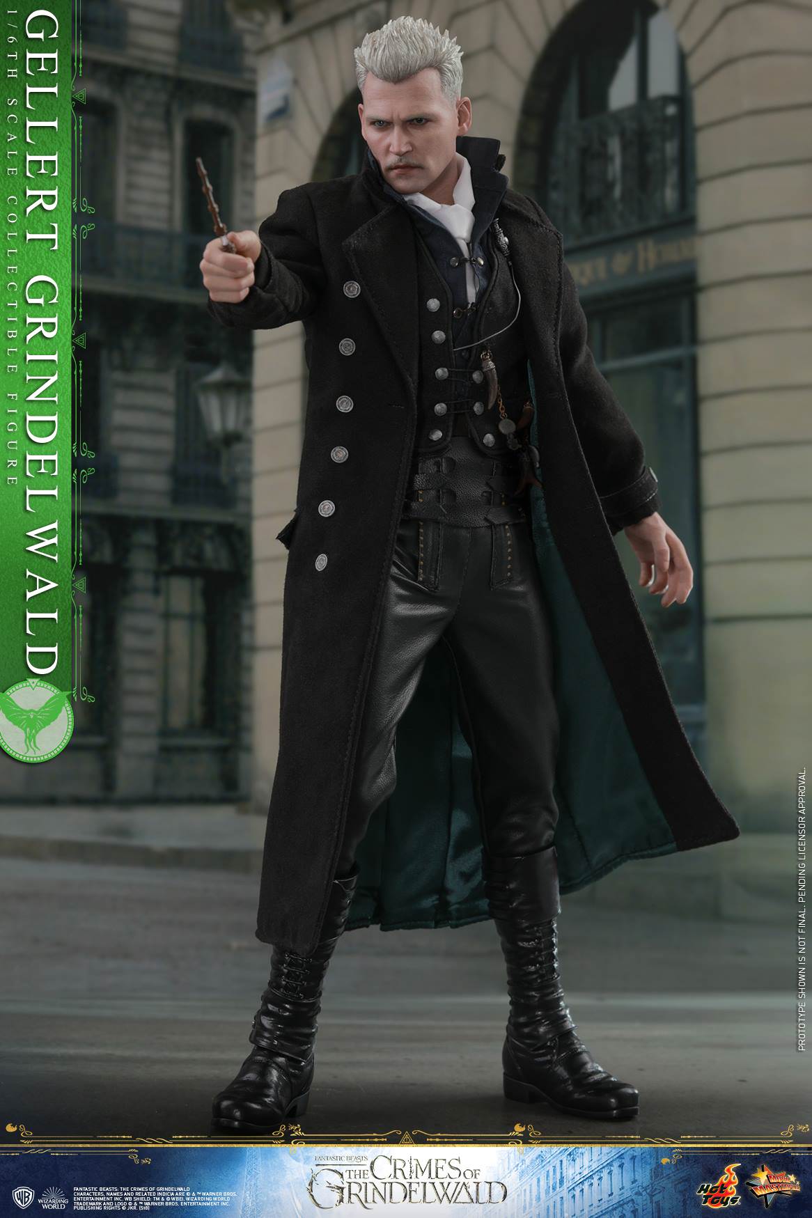 

Коллекционная фигурка Hot Toys Фантастические твари - Геллерт Грин-де-Вальд