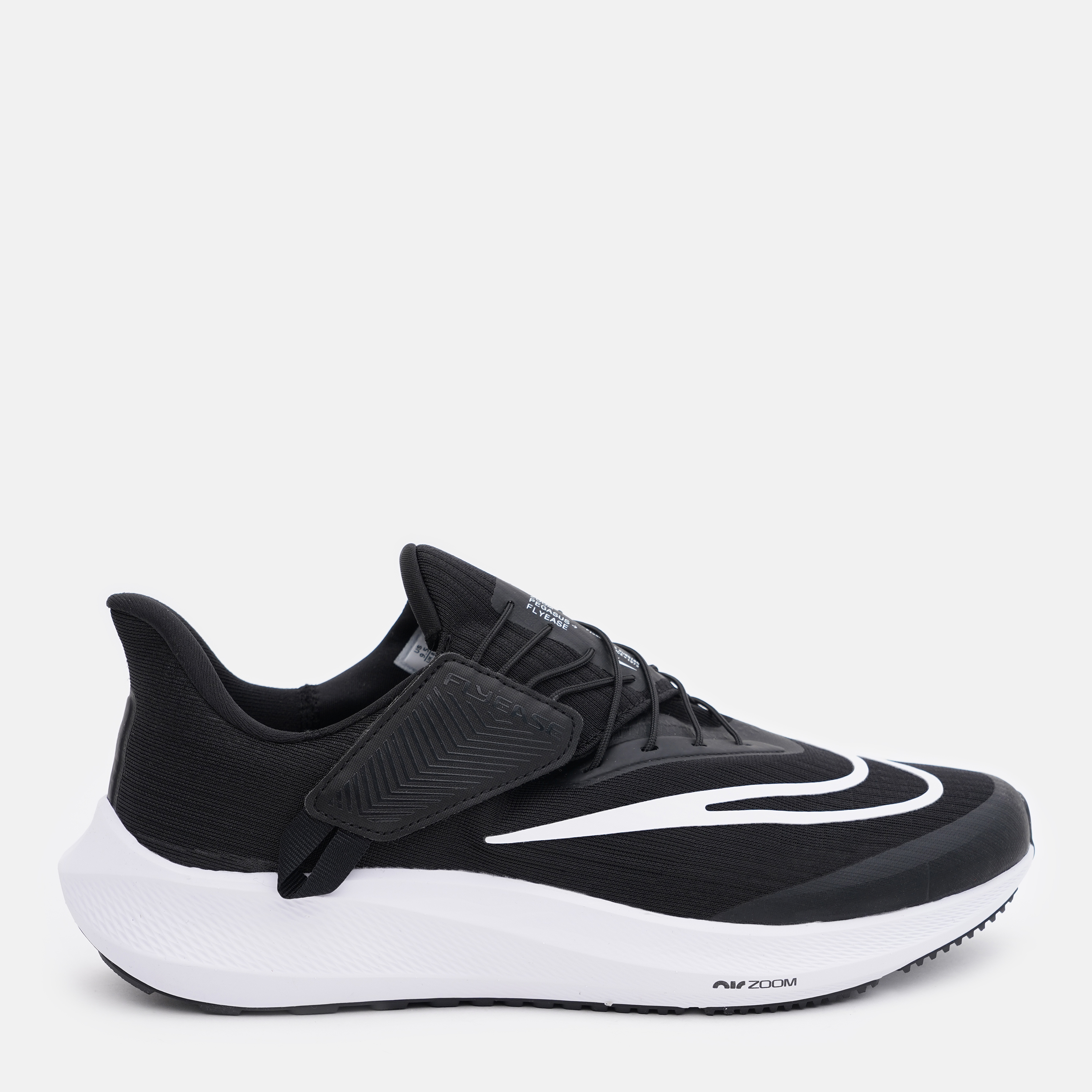 Акція на Чоловічі кросівки для бігу Nike Air Zoom Pegasus FlyEase DJ7381-001 44.5 (10.5US) 28.5 см Чорні від Rozetka