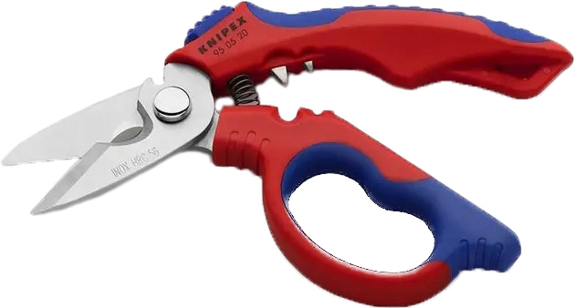 Ножницы электрика Knipex с двойным гнездом для обжима (95 05 20 SB ...
