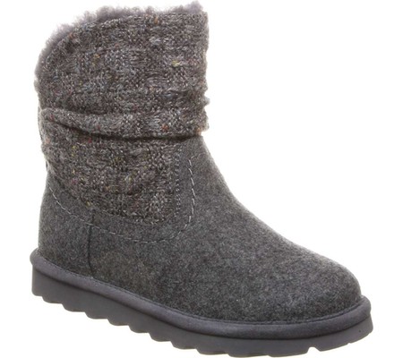 

Женские угги Bearpaw Virginia Bootie Gray II Suede/Wool Knit 41