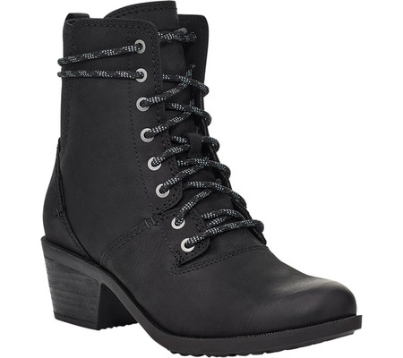 

Женские ботинки Teva Anaya Lace Up Waterproof Boot Black Waterproof Leather 41