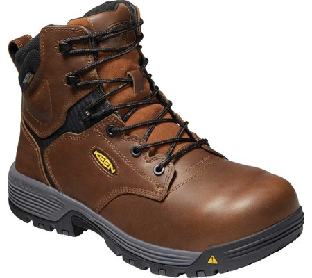 

Мужские ботинки KEEN Utility Chicago 6" INT.MET Waterproof Work Boot Tobacco/Black Leather 46