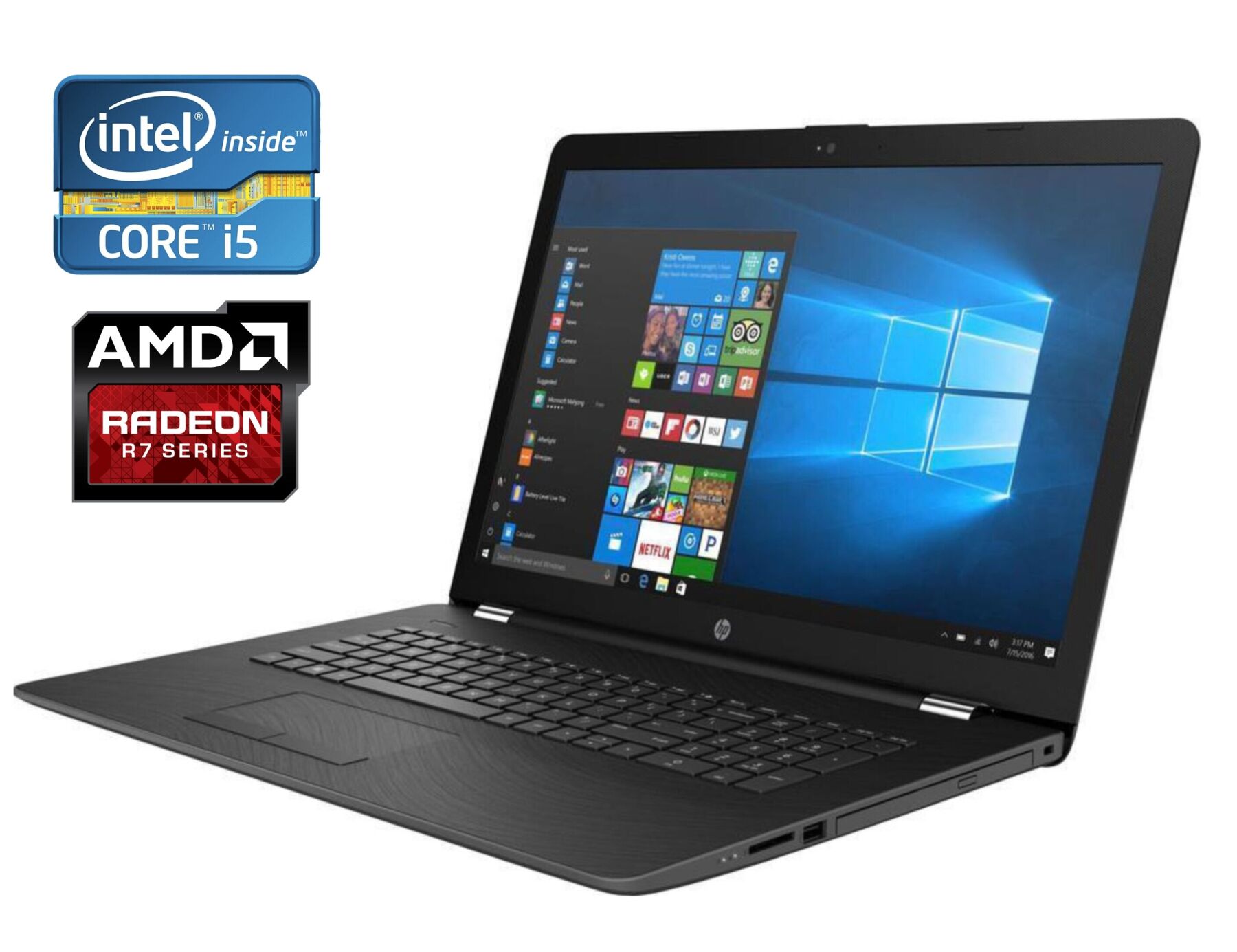 Игровой ноутбук Б-класс HP 17-bs049dx / 17.3" TN / Core i5-8250U (4 (8 ...