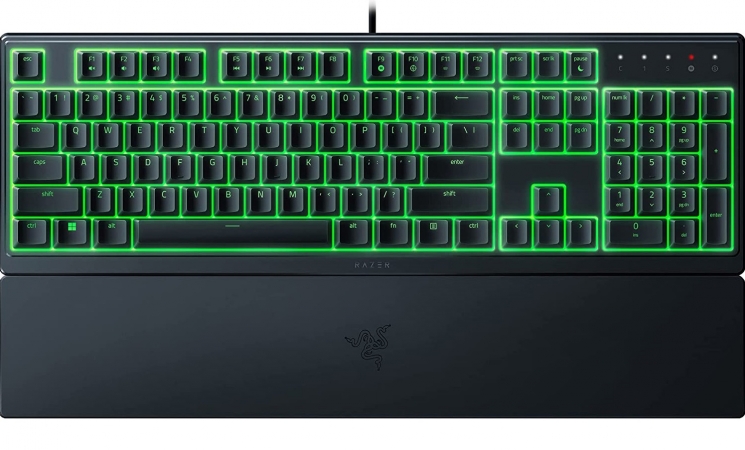 Клавиатура проводная Razer Ornata V3 X RGB USB RU Black (RZ03