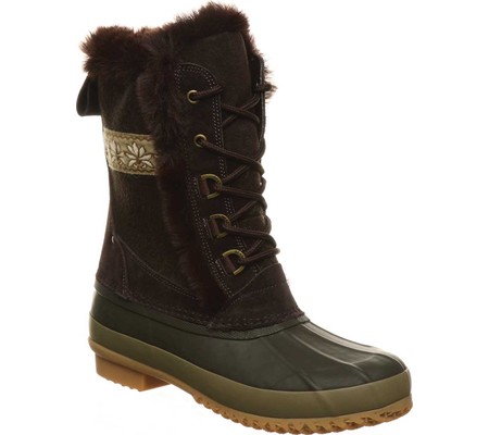 

Женские сапоги Bearpaw Tess Waterproof Duck Boot Chocolate Suede 38