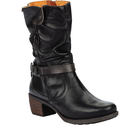 

Женские сапоги Pikolinos Le Mans Mid Calf Boot 838-9629 Black Calfskin Leather 40