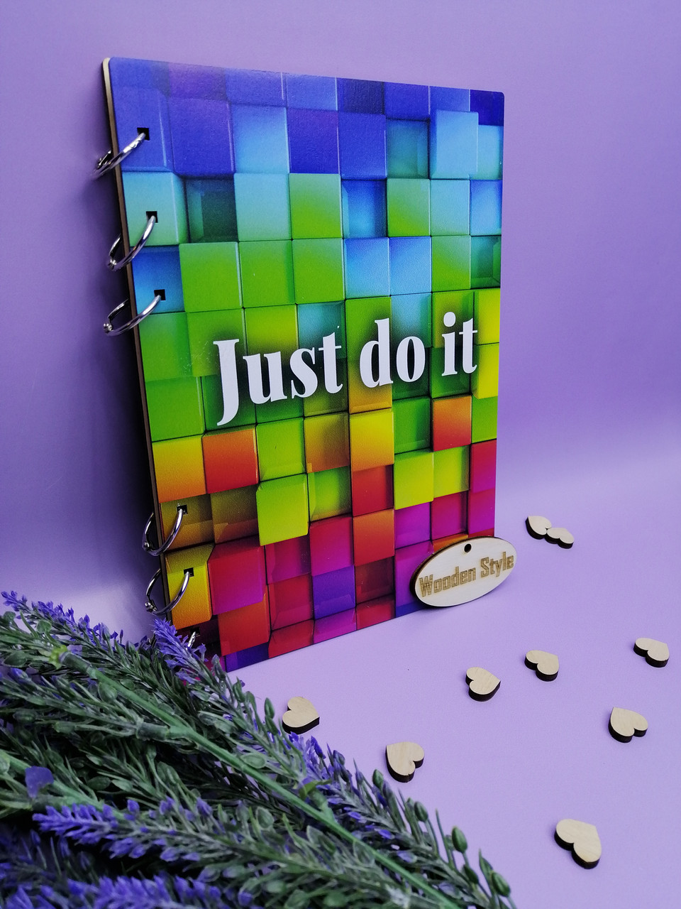 

Блокнот WoodenStyle Jast do it