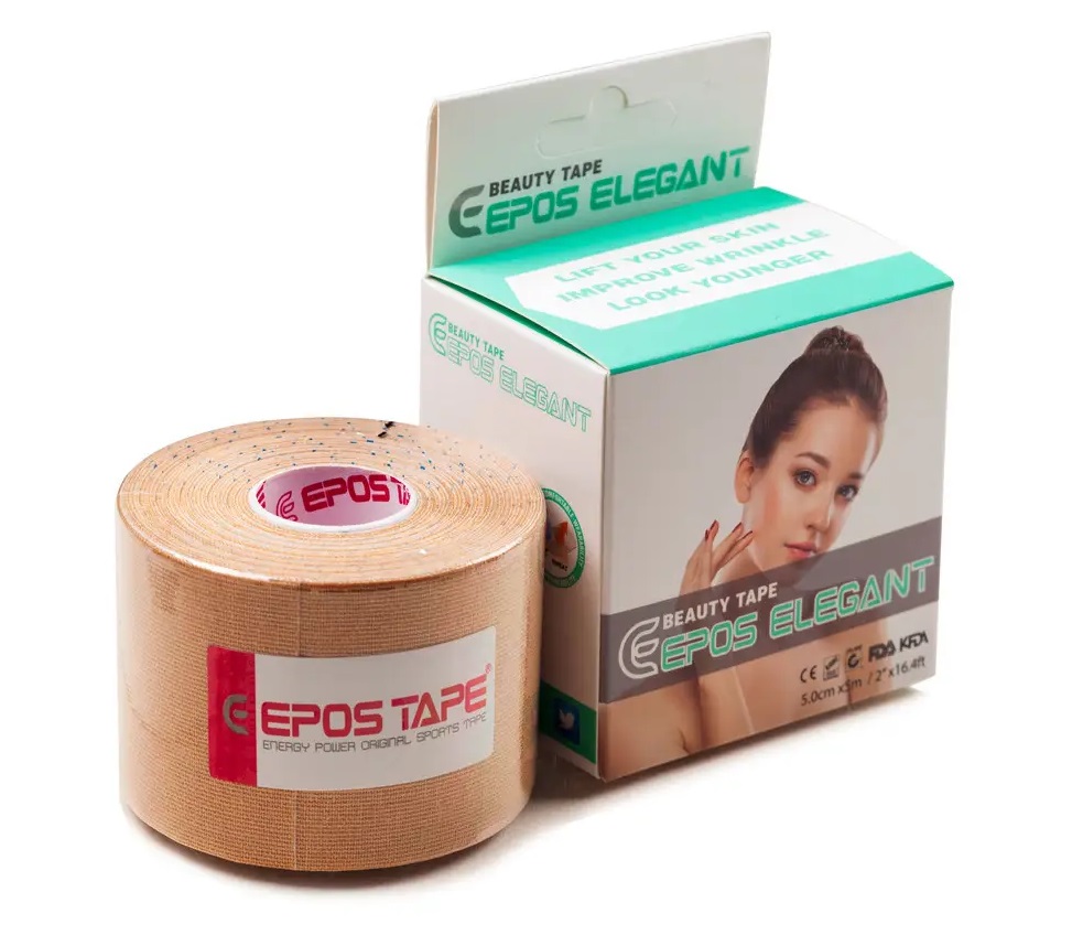 Кинезио тейп для лица и чувствительной кожи Epos Elegant Южная Корея 5 ...