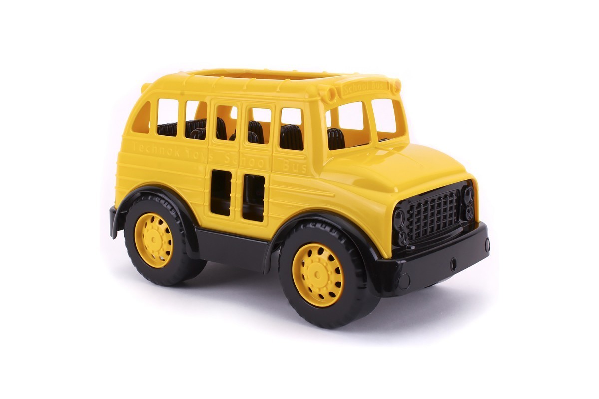Игрушечная машинка ТехноК Автобус Желтый 7136 – низкие цены, кредит ...