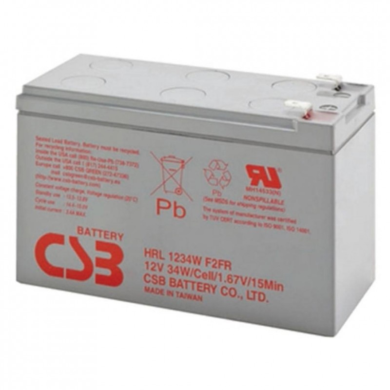 Батарея к ИБП CSB 12В 9Ач (HRL1234WF2FR 60745) (HRL1234WF2FR 60745 .