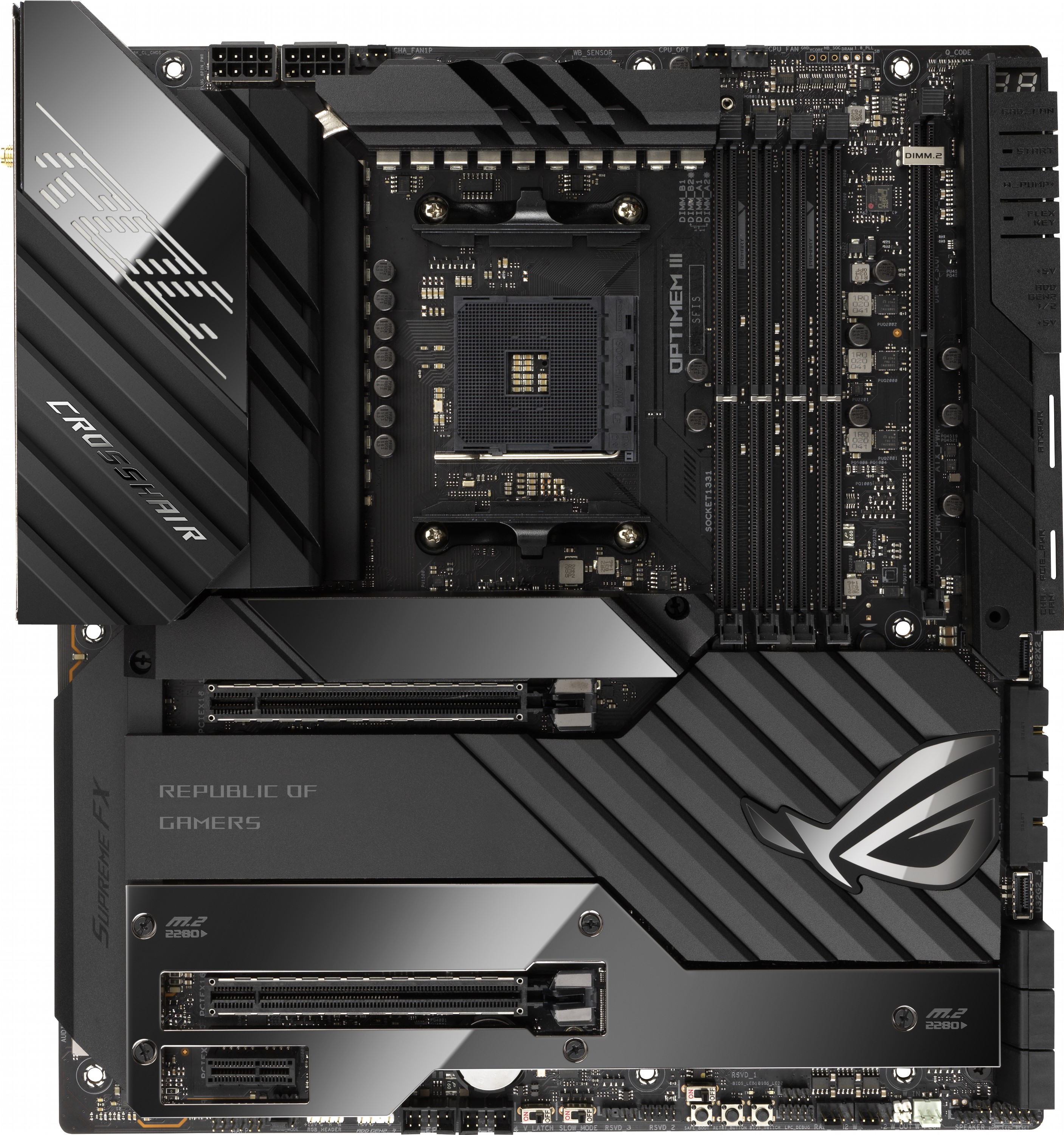 Материнская плата Asus ROG Crosshair VIII Extreme (sAM4, AMD X570, PCI ...