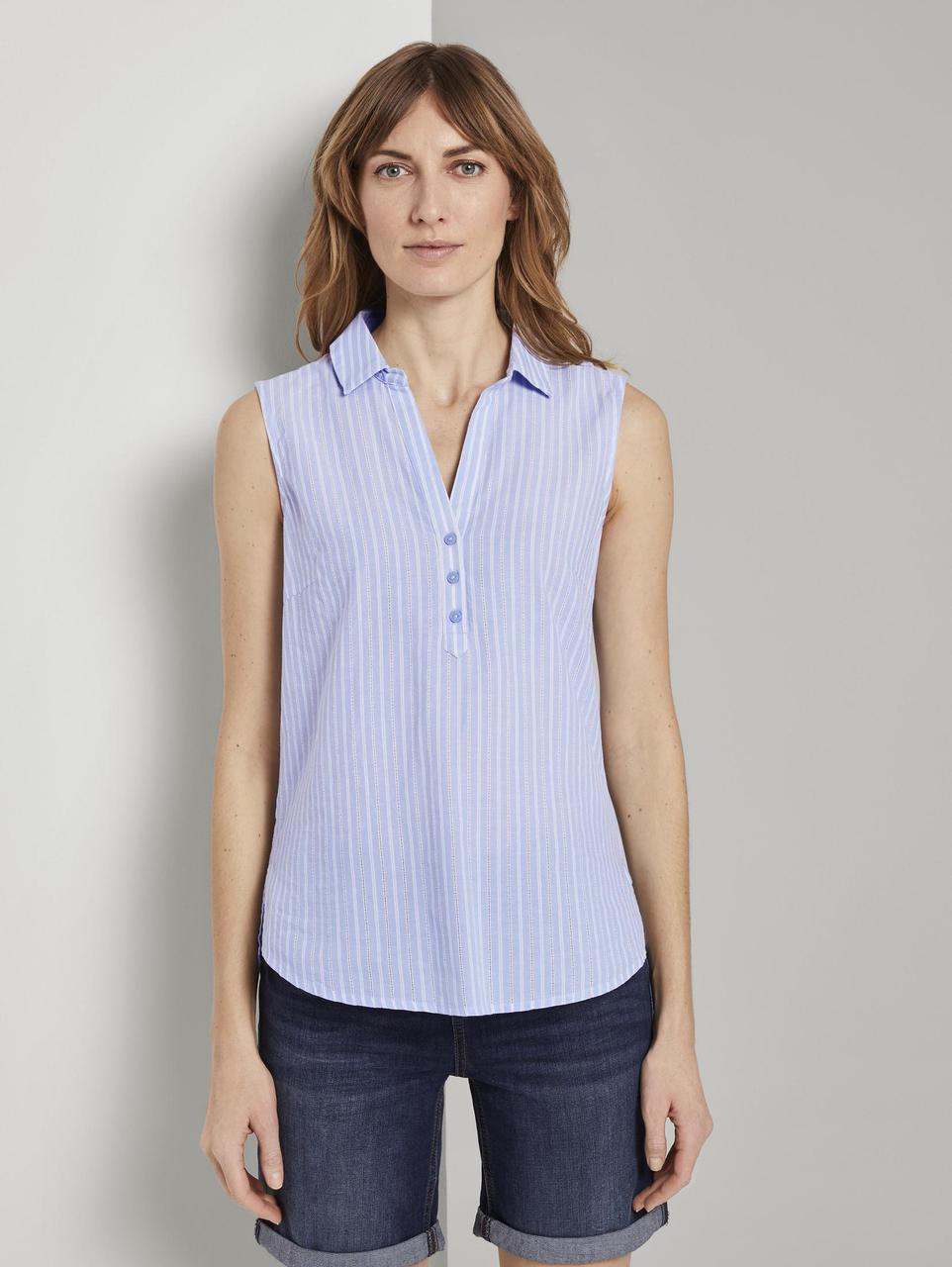 

Блуза Tom Tailor 1018516 XL Голубой