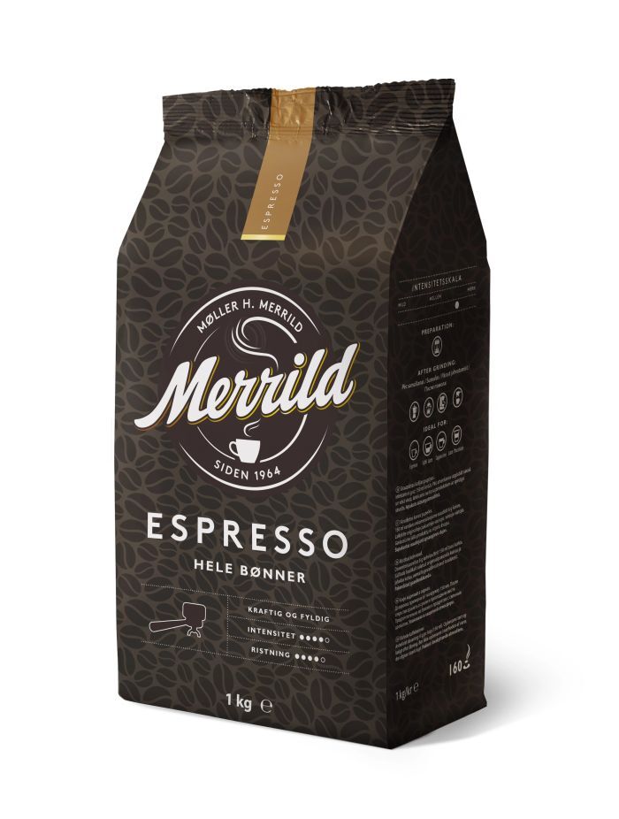 Купить Кофе в зернах Merrild Lavazza Espresso 1кг – ROZETKA. Выгодная ...