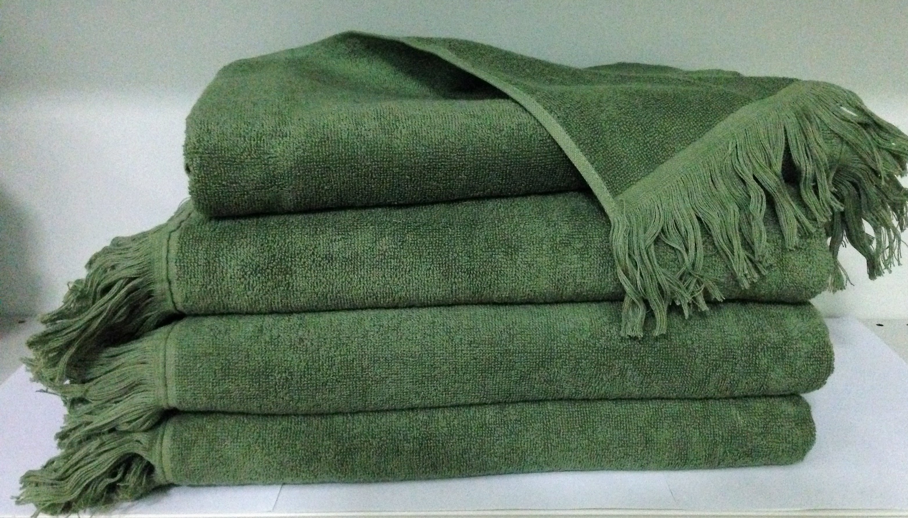 

Махровое полотенце Moka Textile с Бахромой Хаки 70*140см