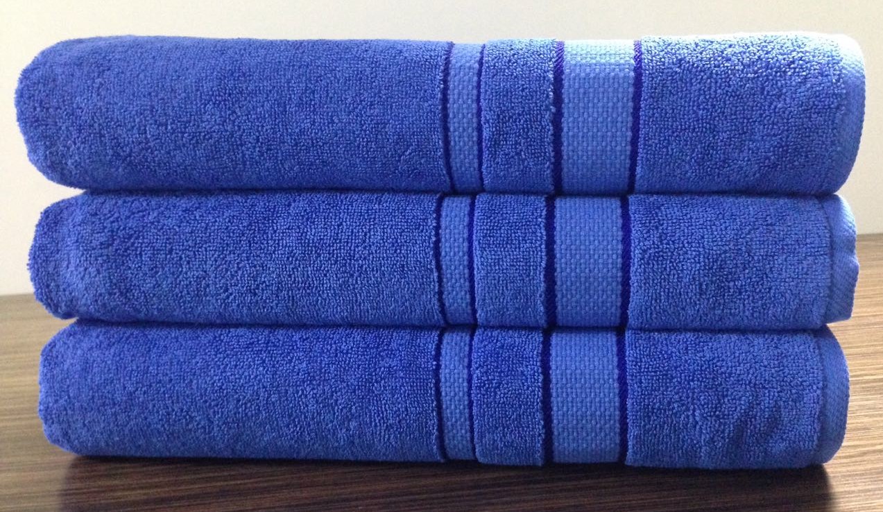 

Махровое полотенце Moka Textile Джинс 70*140см