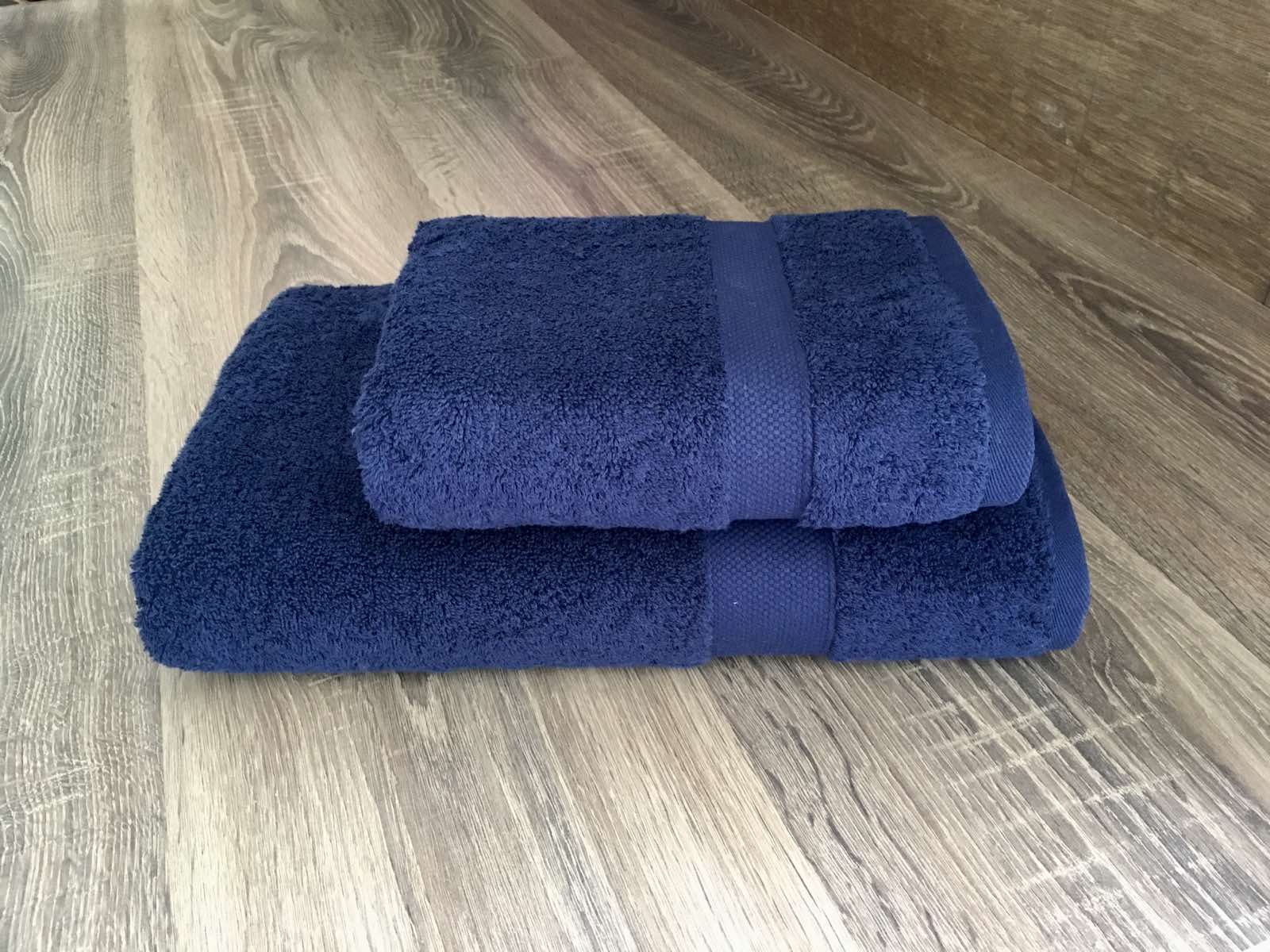 

Махровое полотенце Moka Textile Темно-Синее 50*90см