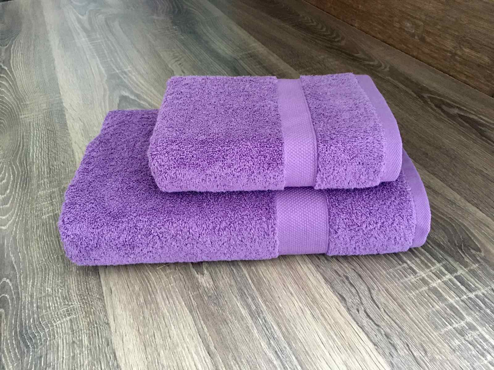 

Махровое полотенце Moka Textile Фиалка 50*90см