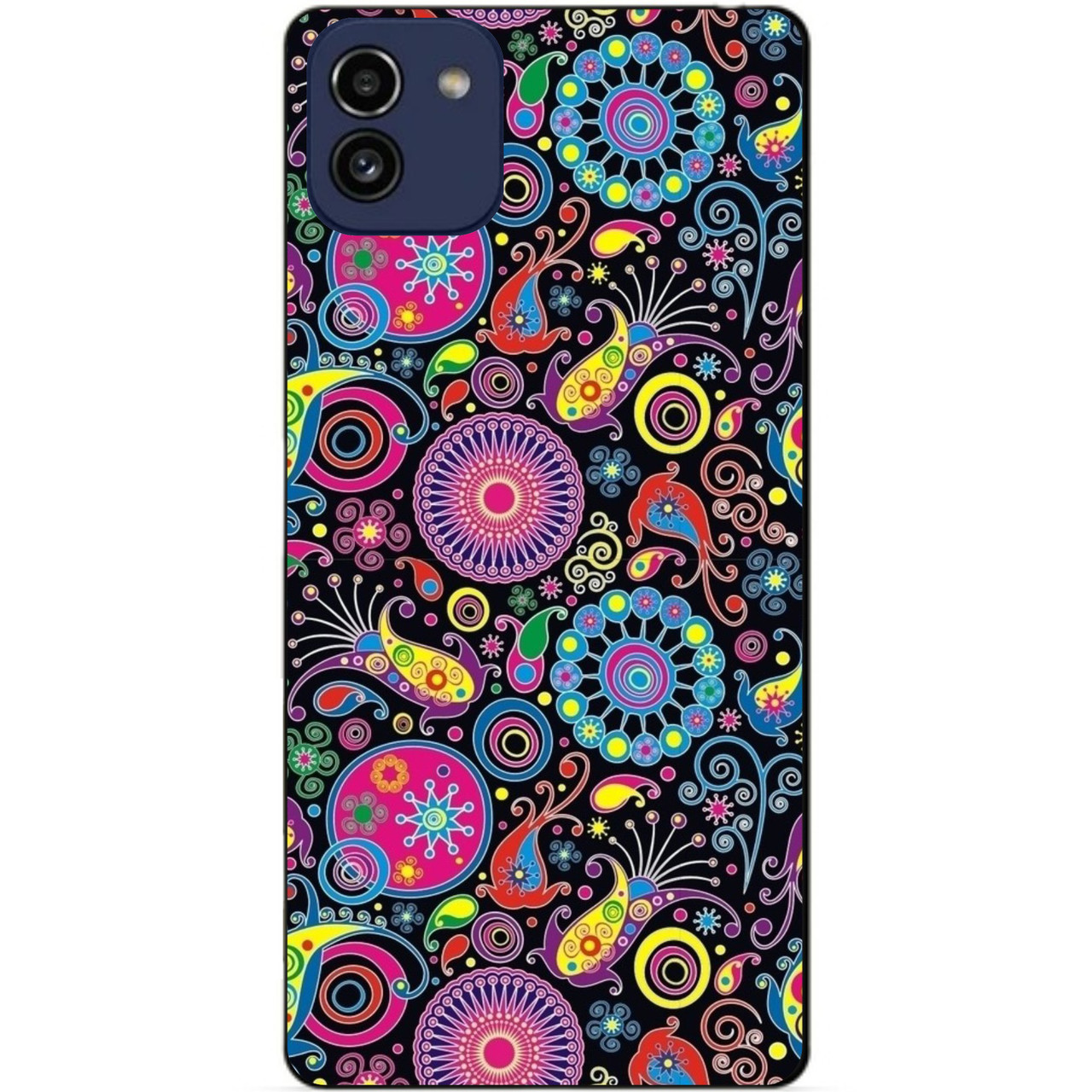 Силиконовый бампер чехол Candy для Samsung A04 с рисунком Восточные ...