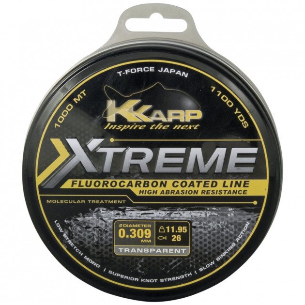 

Леска K-Karp eXTReme Fluorocarbon 1000 м (198-33-300)