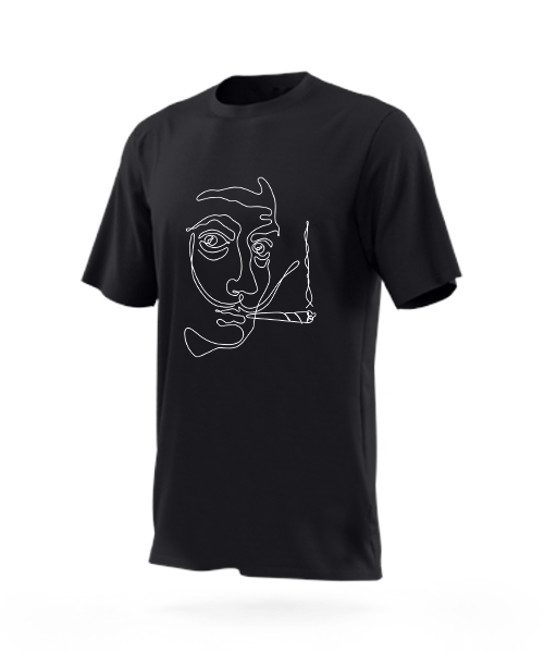 

Футболка FunkyShop Далі XL Чорна
