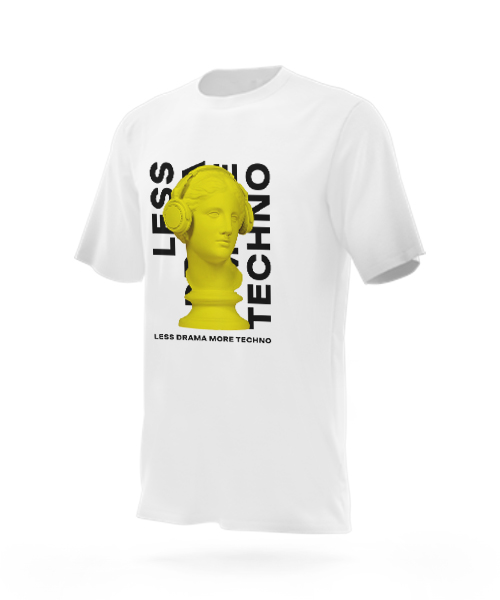 

Футболка FunkyShop Техно S Біла