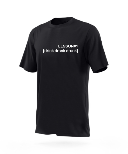 

Футболка FunkyShop Lesson#1 XXL Чорна