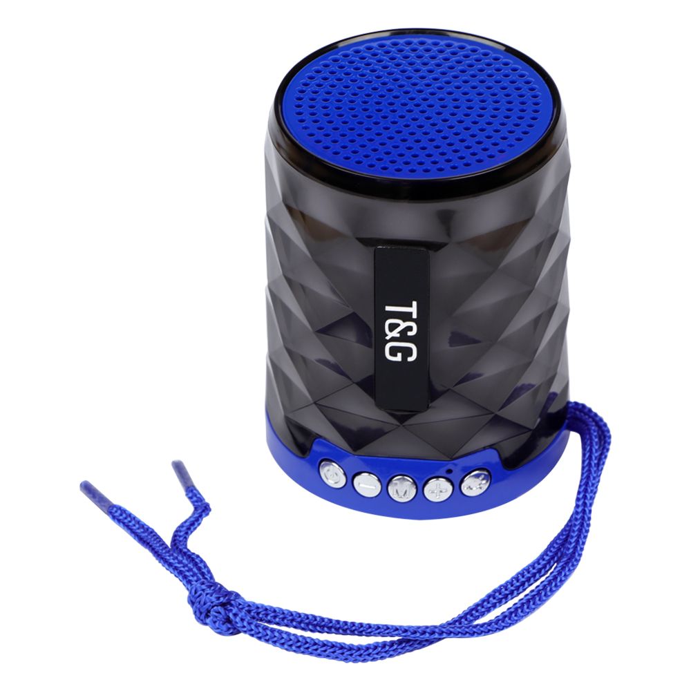 Портативная Bluetooth колонка с ярким дизайном Jeqang TG155 Синяя ...