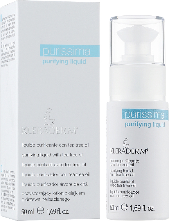 Тоник себорегулирующий для лица Kleraderm Purissima Purifying Liquid 50 ...