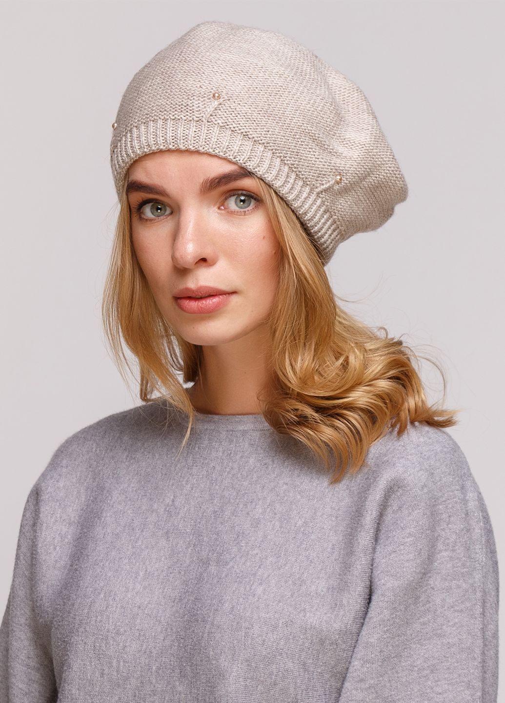 

Берет Fashion Star 56-60 см Бежевый 550102
