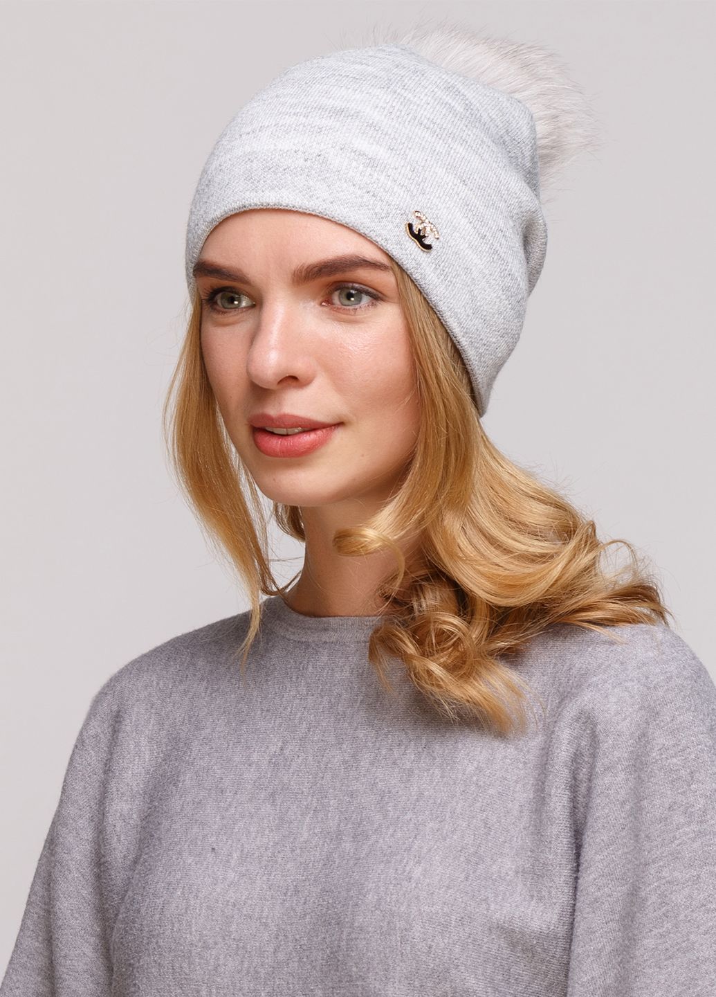 

Шапка Fashion Star 56-60 см Дым 550121